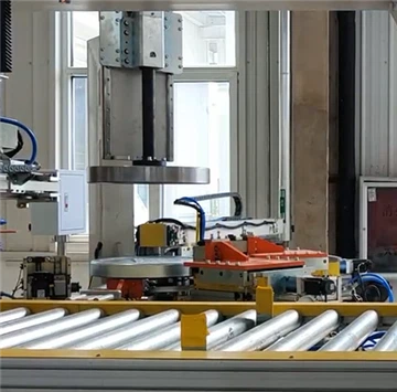 دستگاه برش روتاری درپوش انتهایی